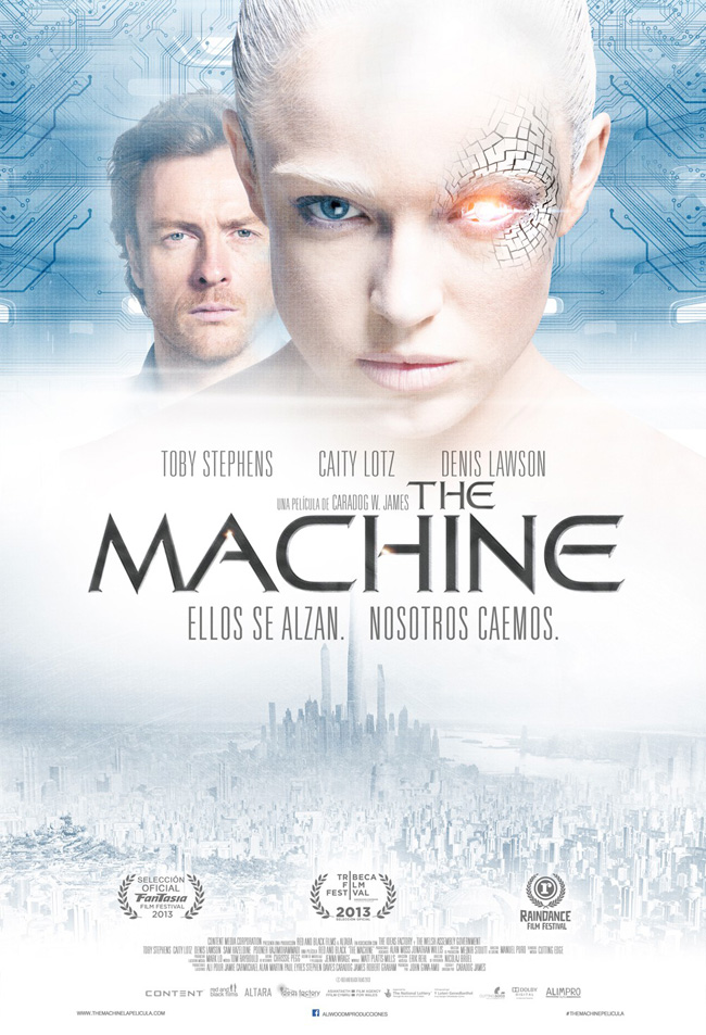 mg cine Carteles de películas THE MACHINE 2013